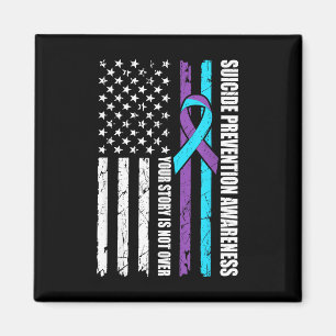 Flagge des Monats der Suizidpräventionsaufklärung Magnet