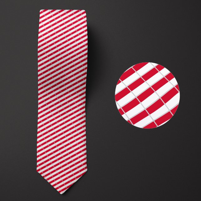 Flagge des Musters von Monaco Krawatte (Von Creator hochgeladen)