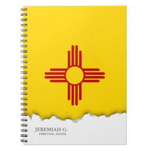 Flagge des New Mexiko Notizblock