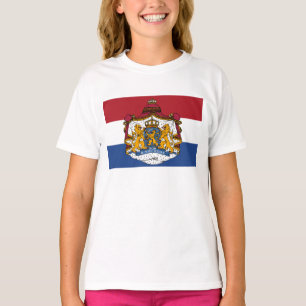 Flagge des niederländischen Wappens den T - Shirt