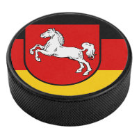 Flagge des Niedersächsischen Hockeypucks