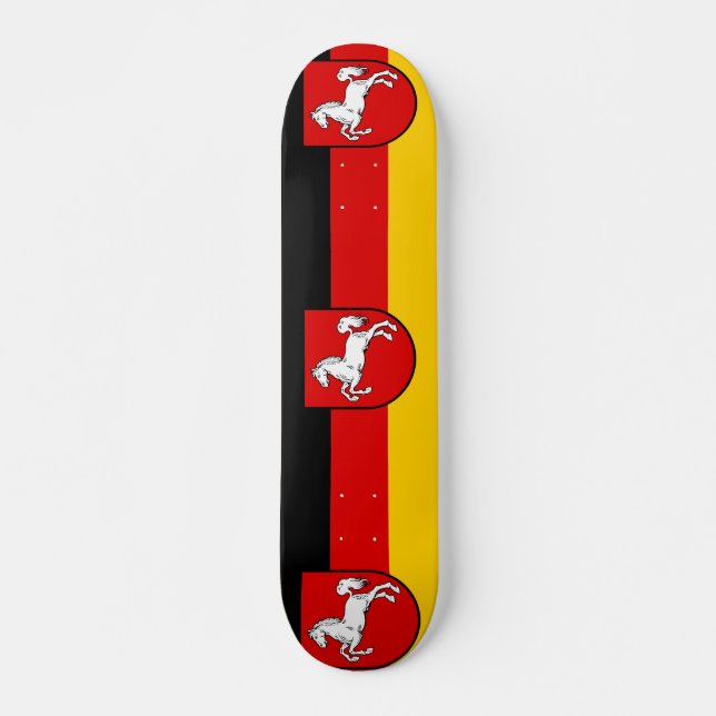 Flagge des Niedersächsischen Skateboards (Vorne)