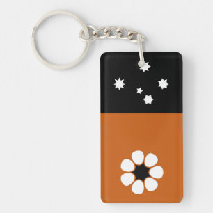 Flagge des nördlichen Hoheitsgebiets (AUSTRALIEN) Schlüsselanhänger