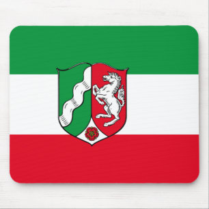 Flagge des nordrhein-westfälischen Mousepads