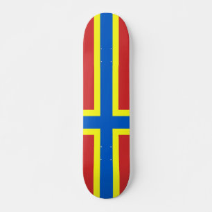 Flagge des Orkney-Skateboards Skateboard