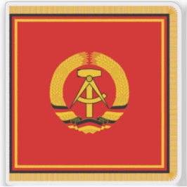Flagge des ostdeutschen Präsidenten (1955-1960) Aufkleber