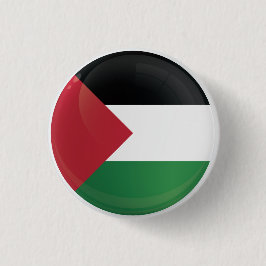 Flagge des Palestine Round-Icon-Symbols Button