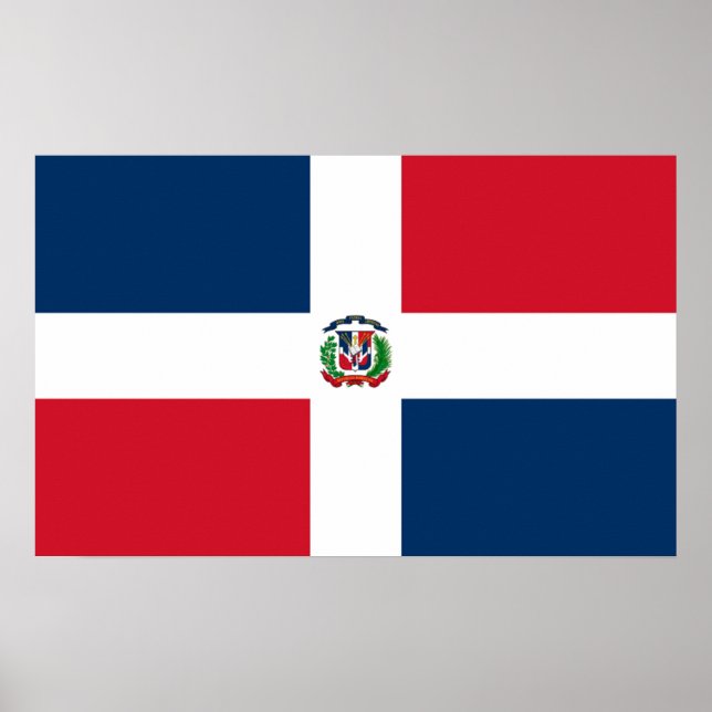 Flagge des Posters Dominica Poster (Vorne)