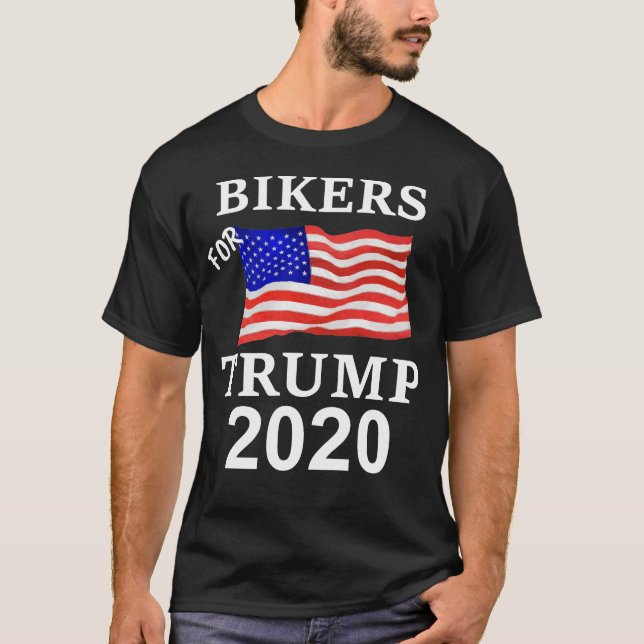 Flagge des Radfahrer-Trumpf-2020 T-Shirt (Vorderseite)