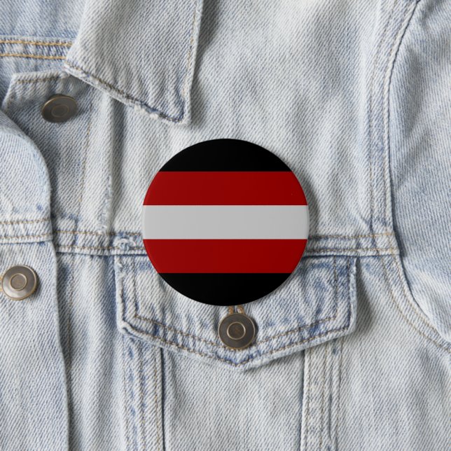 Flagge des Satanismus Button (Beispiel)