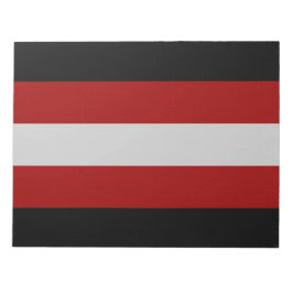 Flagge des Satanismus Notizblock