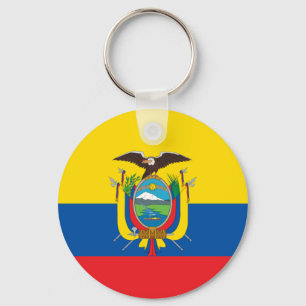 Flagge des Schlüsselanhängers Ecuador Schlüsselanhänger