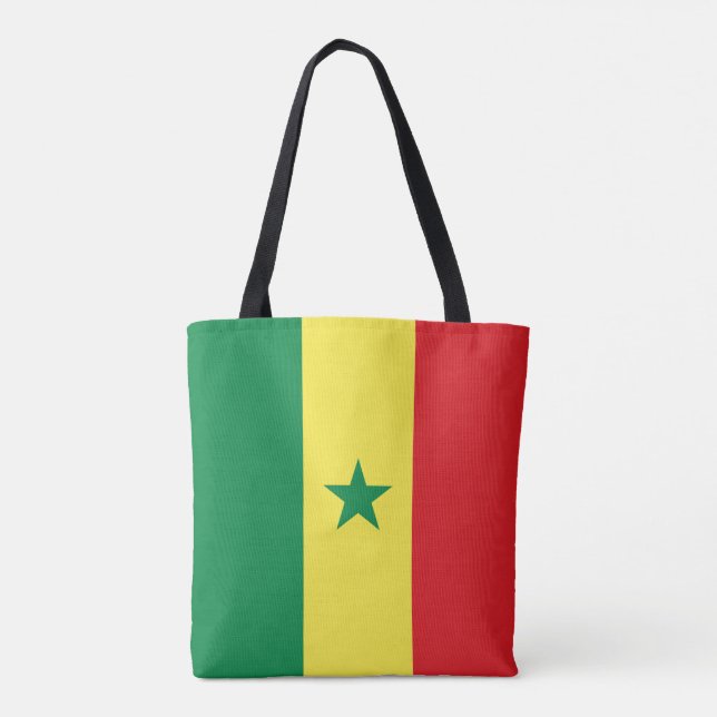 Flagge des Senegal (Rückseite)