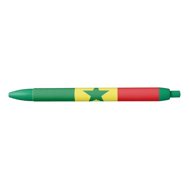 Flagge des Senegal Kugelschreiber (Vorderseite)