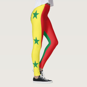 Flagge des Senegal Leggings