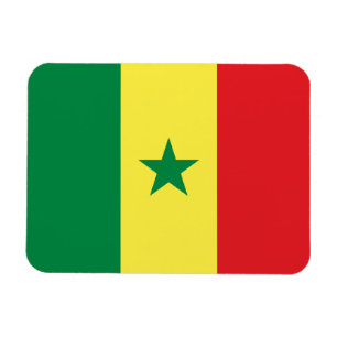 Flagge des Senegal Magnet