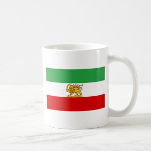 Flagge des Shah von der Iran (1964-1980) Kaffeetasse