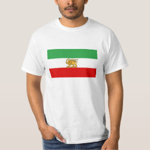 Flagge des Shah von der Iran (1964-1980) T-Shirt