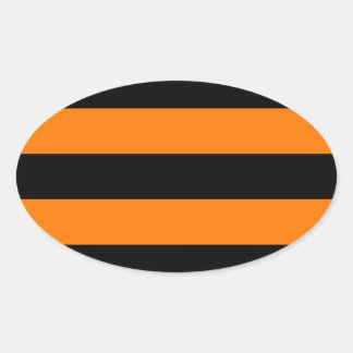 Flagge des St. George Ribbon - Г е о г е и в с р к Ovaler Aufkleber