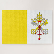 Flagge des Staat Vatikanstadt