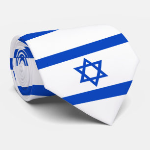 Flagge des Staat von Israel Krawatte