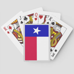 Flagge des Staat von Texas Spielkarten