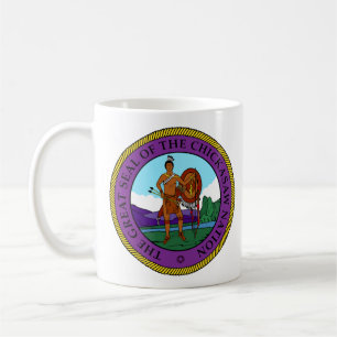 Flagge des Staates Chickasaw Kaffeetasse