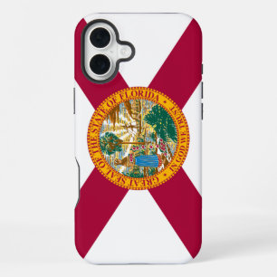 Flagge des Staates Florida iPhone 16 Plus Hülle