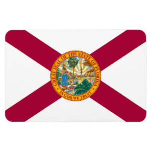 Flagge des Staates Florida Magnet