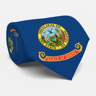 Flagge des Staates Idaho Krawatte
