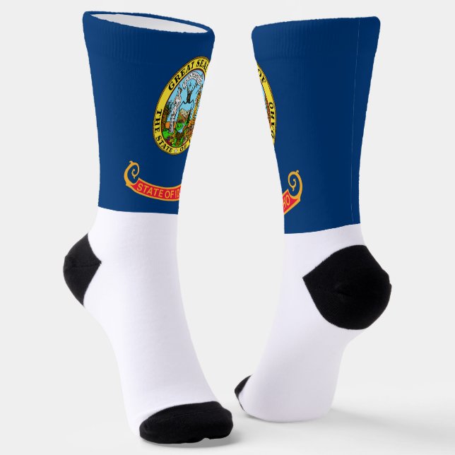 Flagge des Staates Idaho Socken (Gewinkelt)