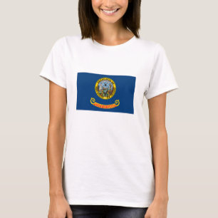 Flagge des Staates Idaho T-Shirt