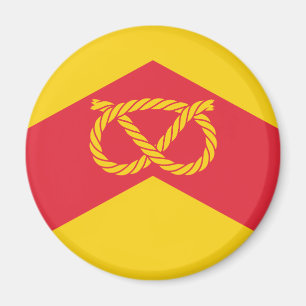 Flagge des Staffordshire Magnet