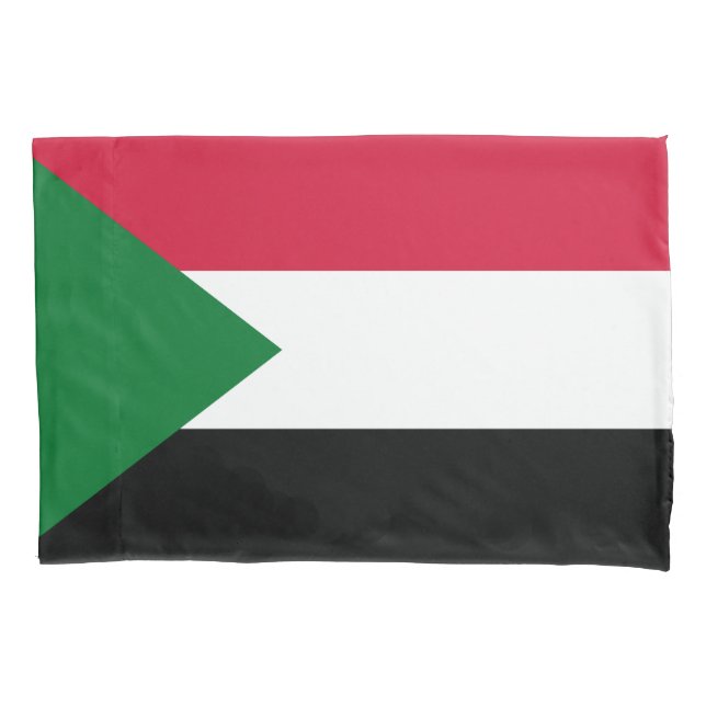 Flagge des Sudan Kissenbezug (Vorderseite)
