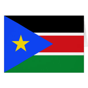 Flagge des Südsudan