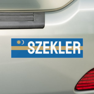 Flagge des Székely Land Classic Round Sticker Autoaufkleber