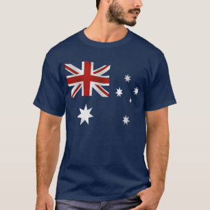 Flagge des T - Shirt Australien-Männer