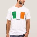 Flagge des T - Shirt Irland-Männer<br><div class="desc"></div>
