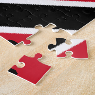 Flagge des Trinidad-Puzzles Puzzle