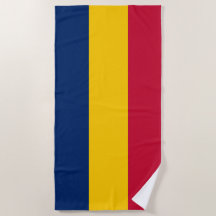 Flagge des Tschad (afrikanisches Land)