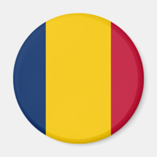 Flagge des Tschad Magnet