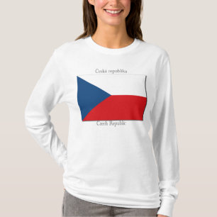 Flagge des Tschechische Republik-Shirts T-Shirt
