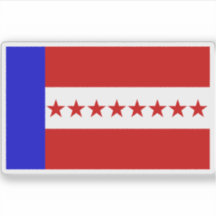 Flagge des Tuamotu-Königreichs (1832-1843)