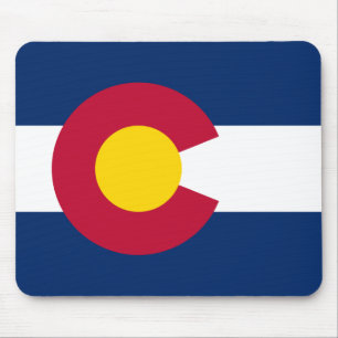 Flagge des US-Bundesstaates Colorado Mousepad