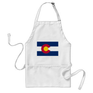 Flagge des US-Bundesstaates Colorado Schürze