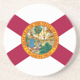 Flagge des US-Bundesstaates Florida Getränkeuntersetzer