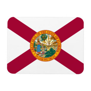 Flagge des US-Bundesstaates Florida Magnet