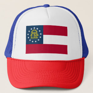 Flagge des US-Bundesstaates Georgia Truckerkappe