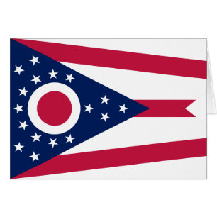 Flagge des US-Bundesstaates Ohio