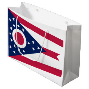 Flagge des US-Bundesstaates Ohio Große Geschenktüte